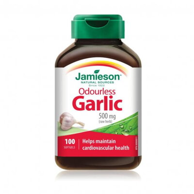 Jamieson Garlic  bez zápachu 1500mg