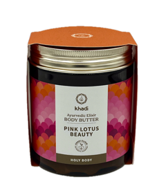 RŮŽOVÝ LOTOS - KHADI elixírové tělové máslo