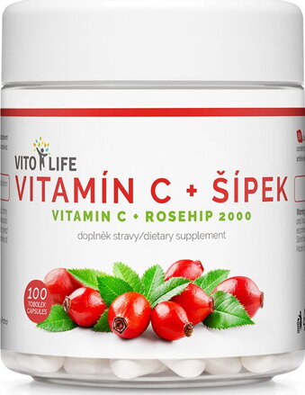 VITAMÍN C + Šípek 100 tobolek