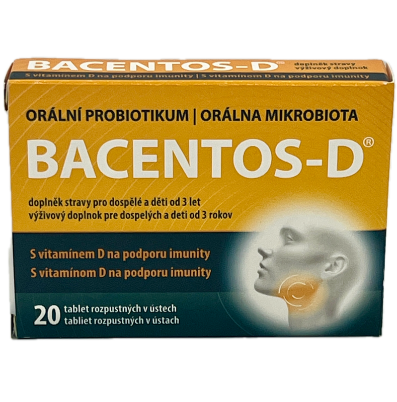BACENTOS-D® orální probiotikum