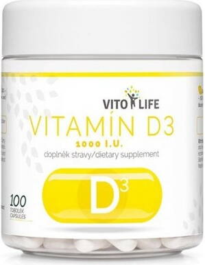 Vitamín D3 1000 I.U.
