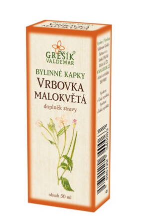 Vrbovka bylinné kapky Grešík