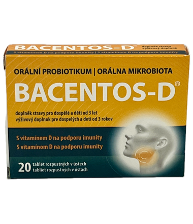 BACENTOS-D® orální probiotikum