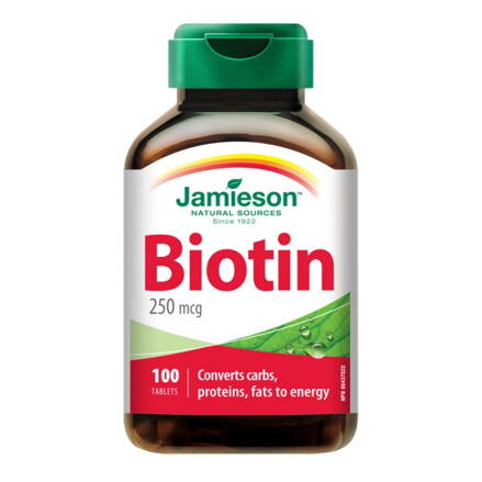 JAMIESON Biotin 250 μg tbl.100