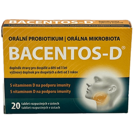 BACENTOS-D® orální probiotikum